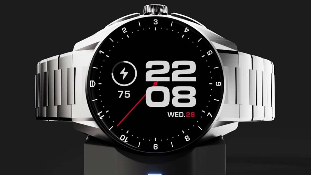 Tag Heuer Calibre E4 smartwatch di lusso Wear OS