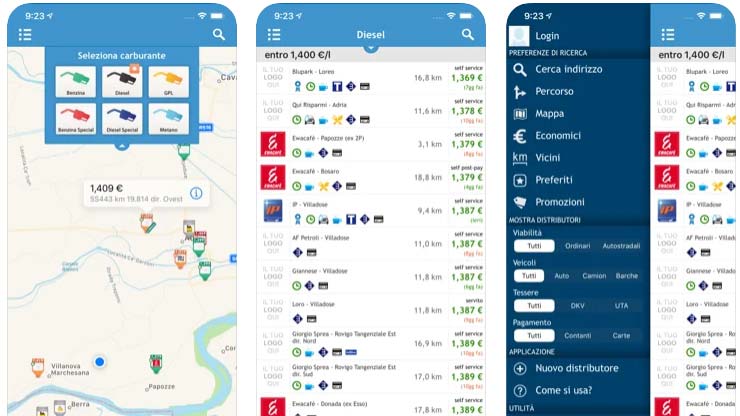 App per risparmiare sul carburante