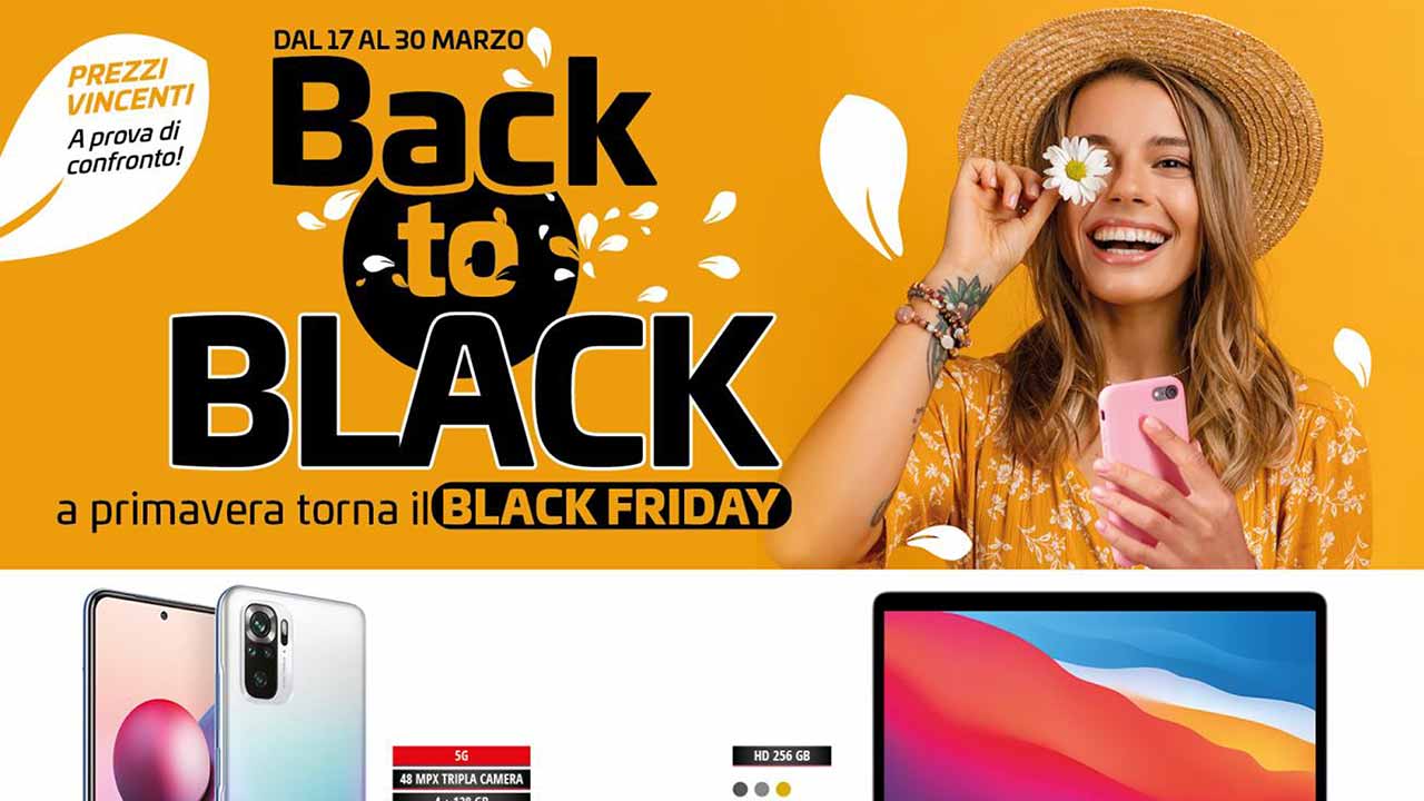 Volantino Comet marzo 2022 Black Friday