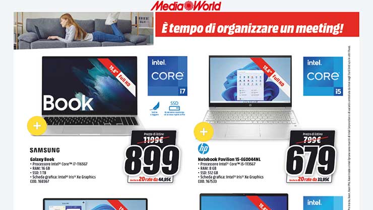 Offerte Volantino MediaWorld marzo 2022