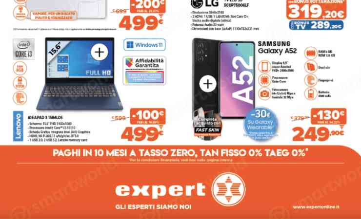 volantino expert 20220314 cellulari.it