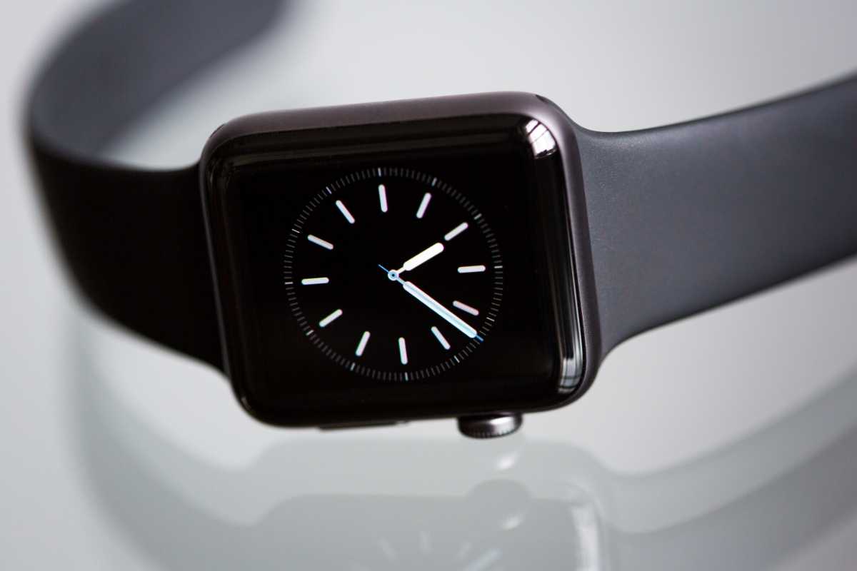 Apple Watch con orologio
