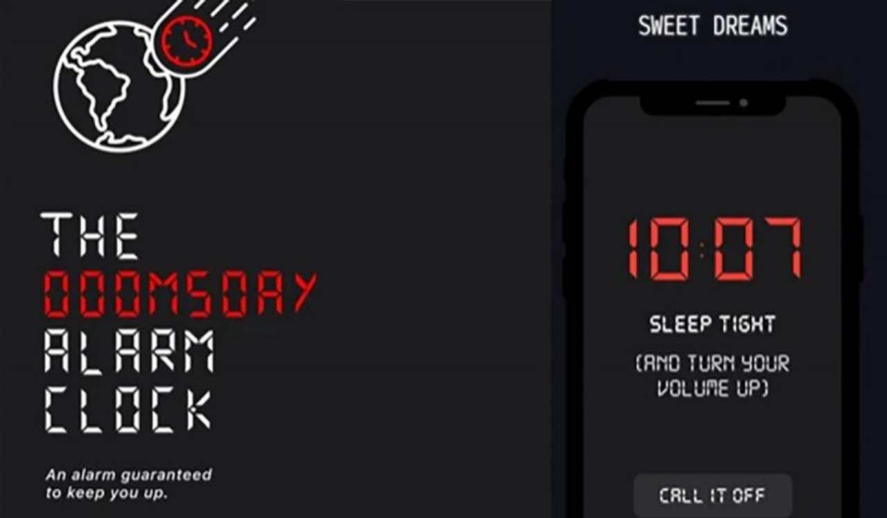 Doomsday alarm clock 20220413 cellulari.it