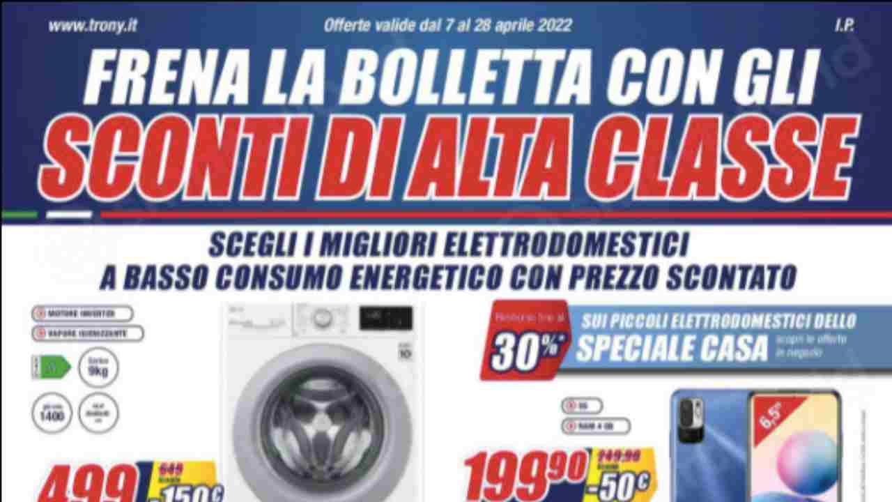 volantino trony 20220408 cellulari.it