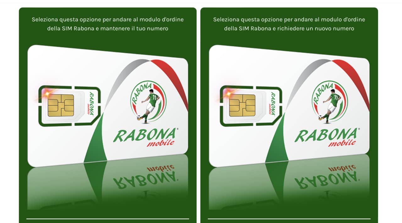 Rabona Mobile SIM criptovalute