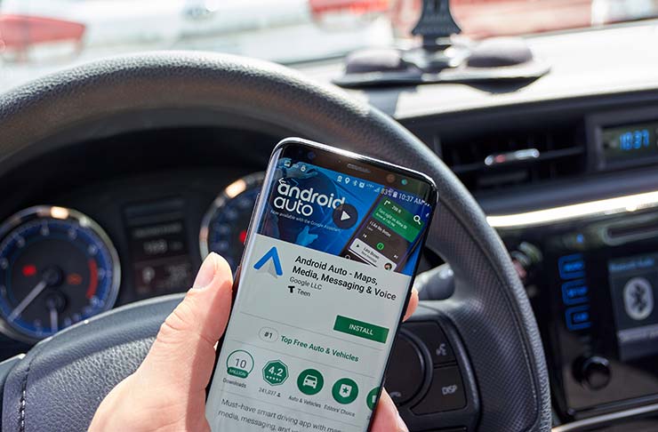 Bug Android Auto Google Maps