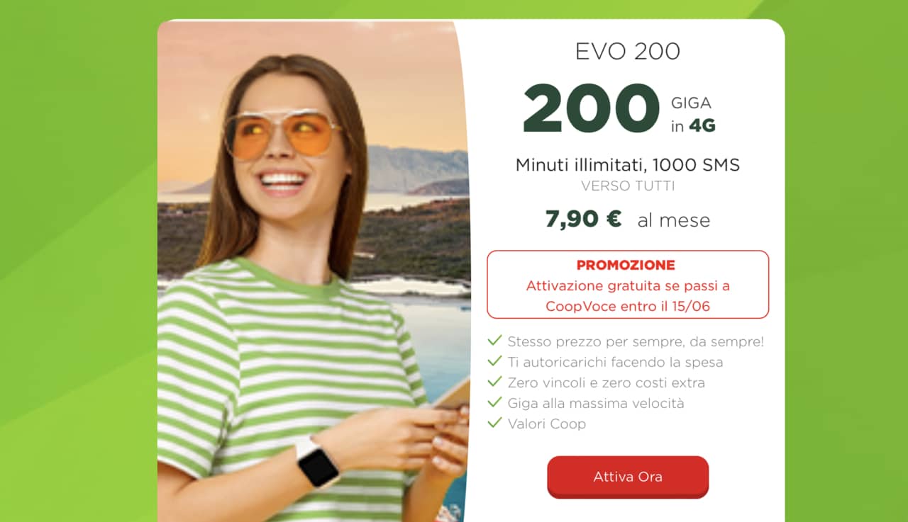 CoopVoce Evo 200 eSIM