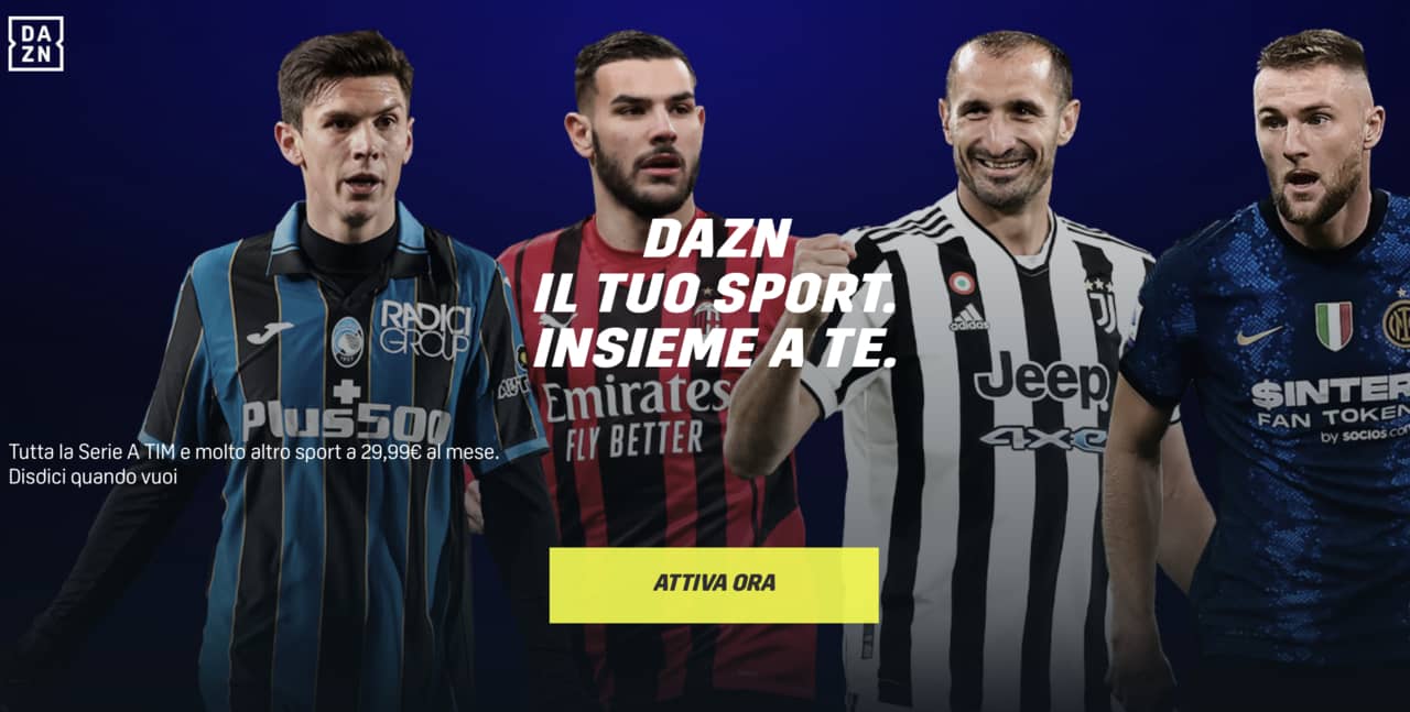 DAZN abbonamenti 2023