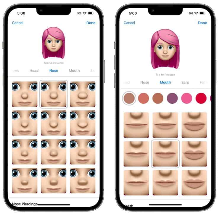 IOS 16 Memoji