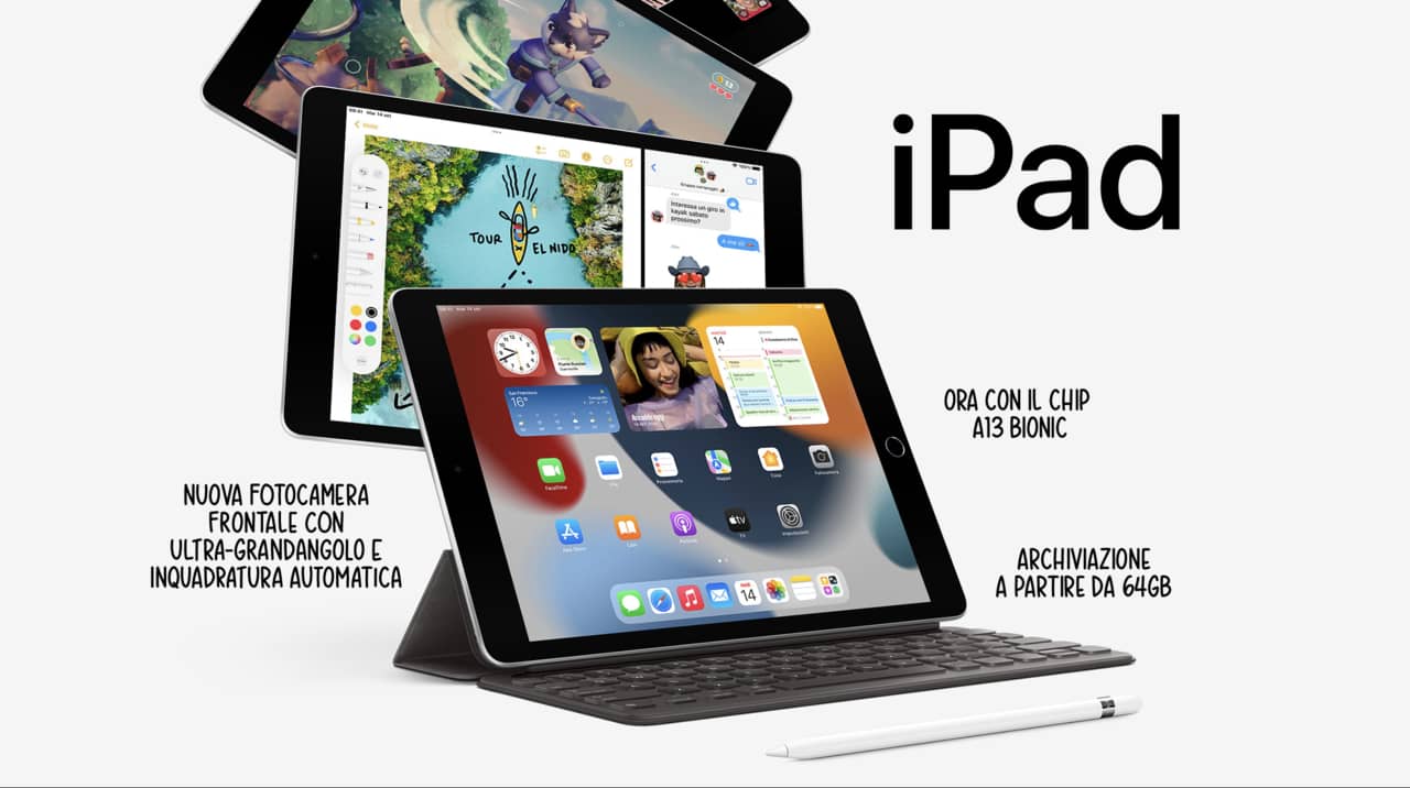 IPad 10.2 2021, offerta irresistibile: minimo storico per il tablet  perfetto per tutte le tasche 