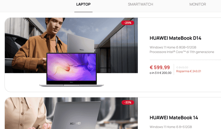 Offerte Huawei Black Friday