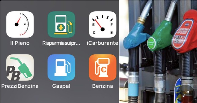 App trova benzina 20220718 cell