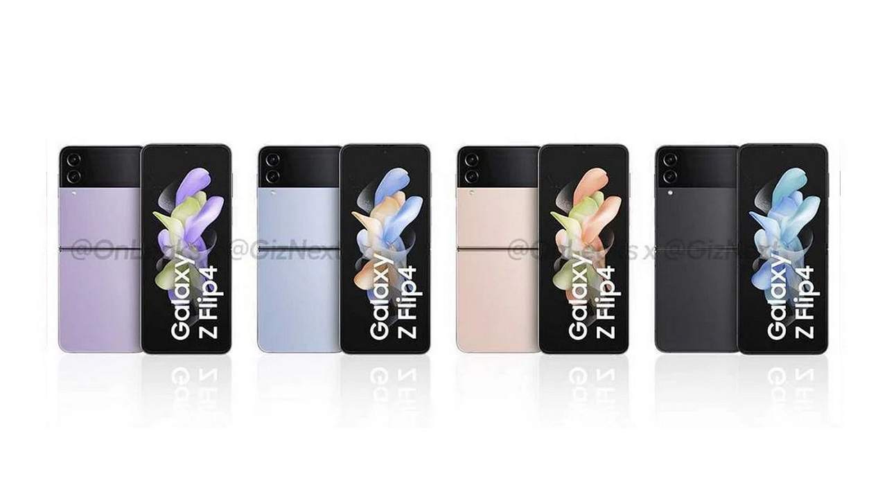 Samsung Galaxy Z flip 4 Colorazioni