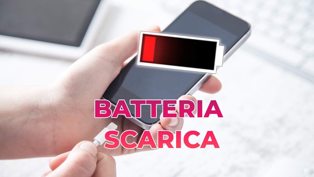 Batteria scarica senza quest'accessorio