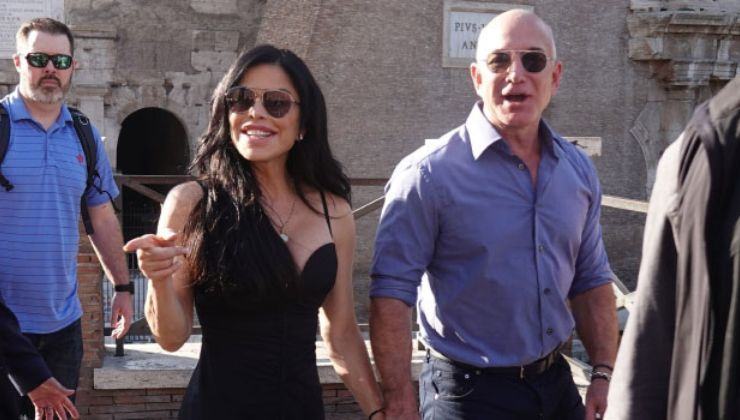 Jeff Bezos in Italia 