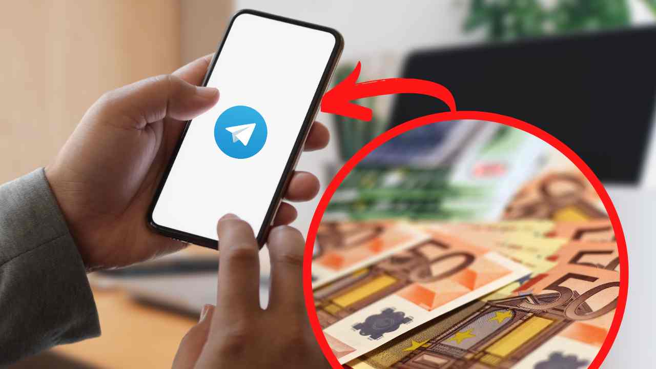 Stangata Telegram (Foto Canva)