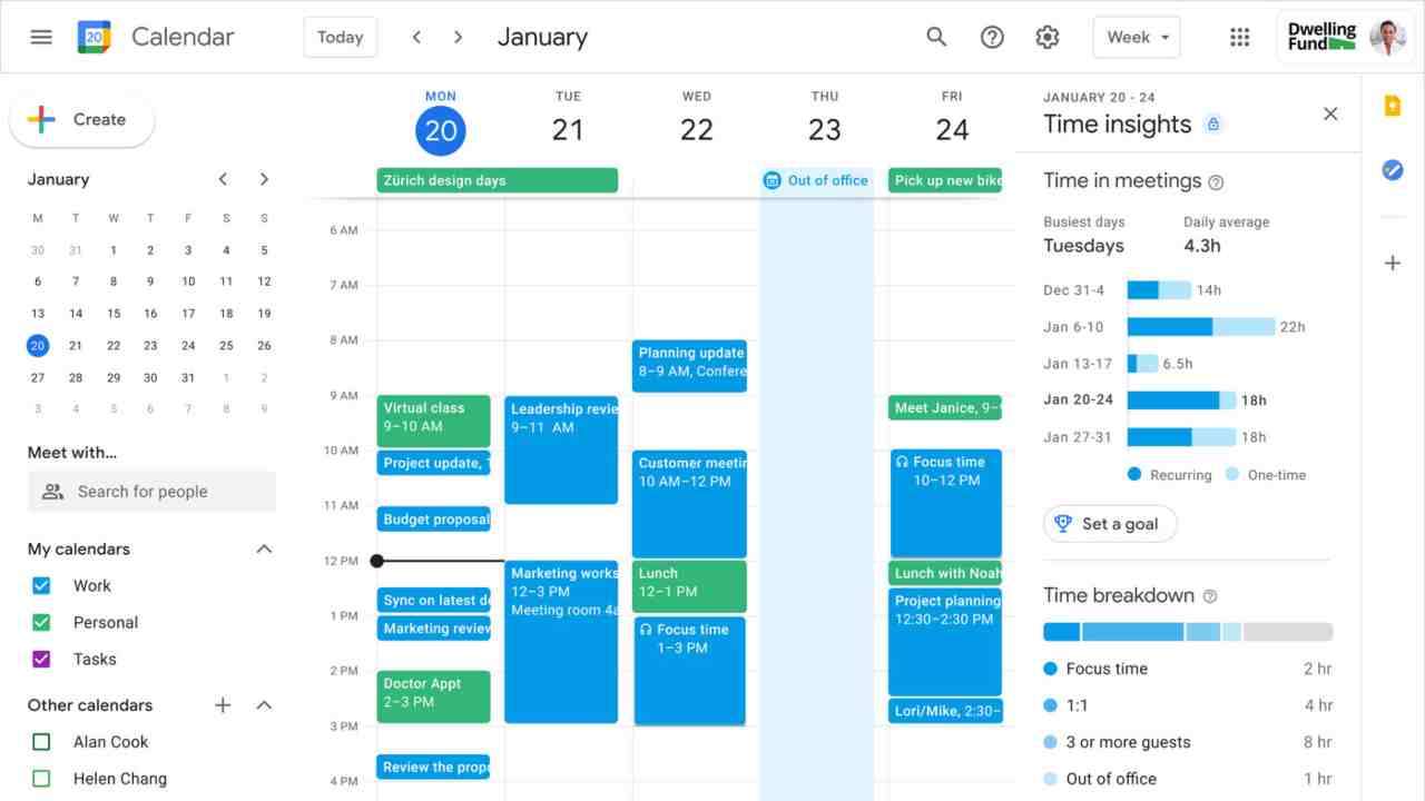 google calendar 1