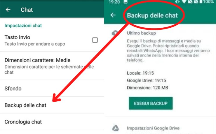 backup whatsapp