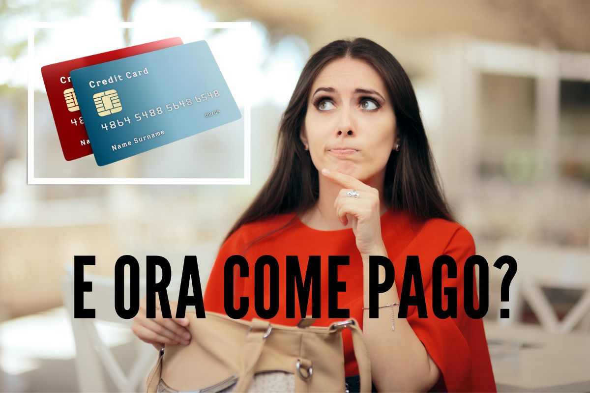 Se non hai dietro carta o bancomat come si fa?