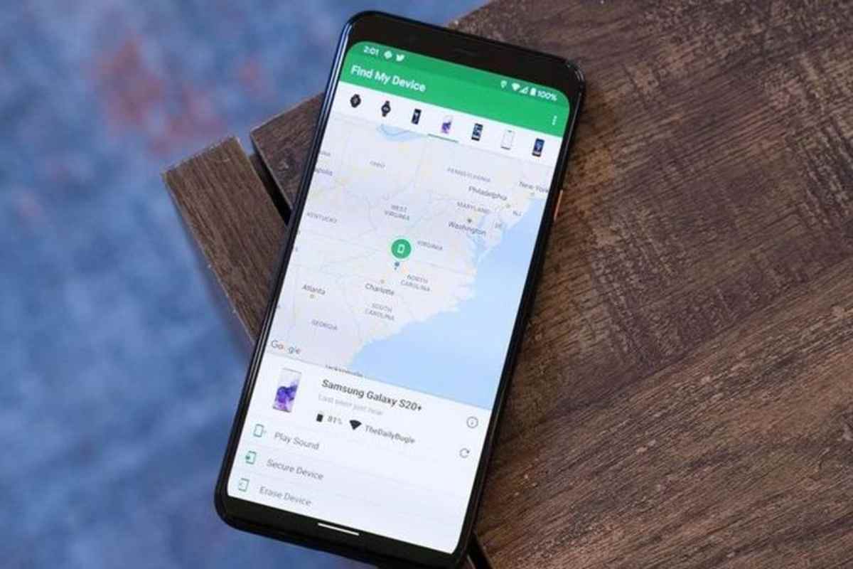 google trova il mio dispositivo 1