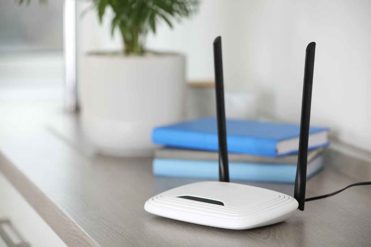 router wifi su un mobile