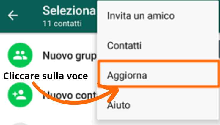 Salvataggio Whatsapp