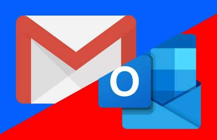 gmail e outlook tra i migliori servizi di posta elettronica