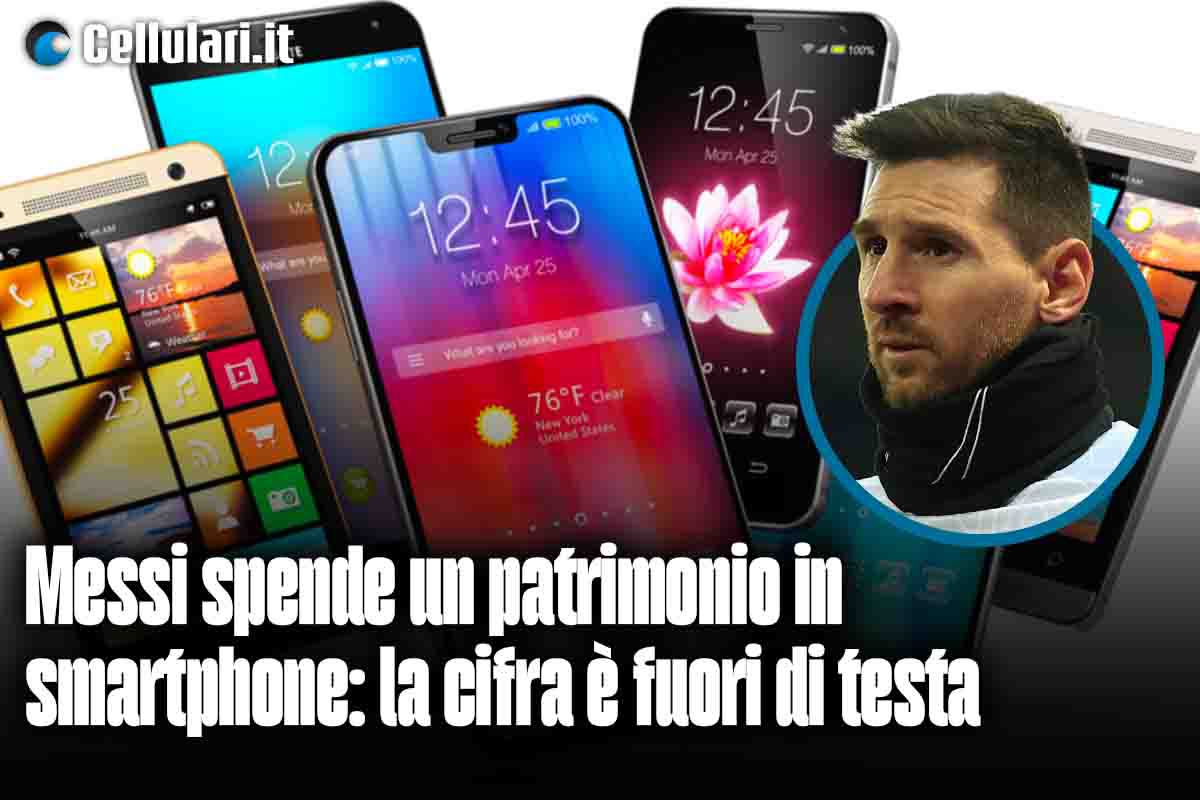 Messi smartphone costo