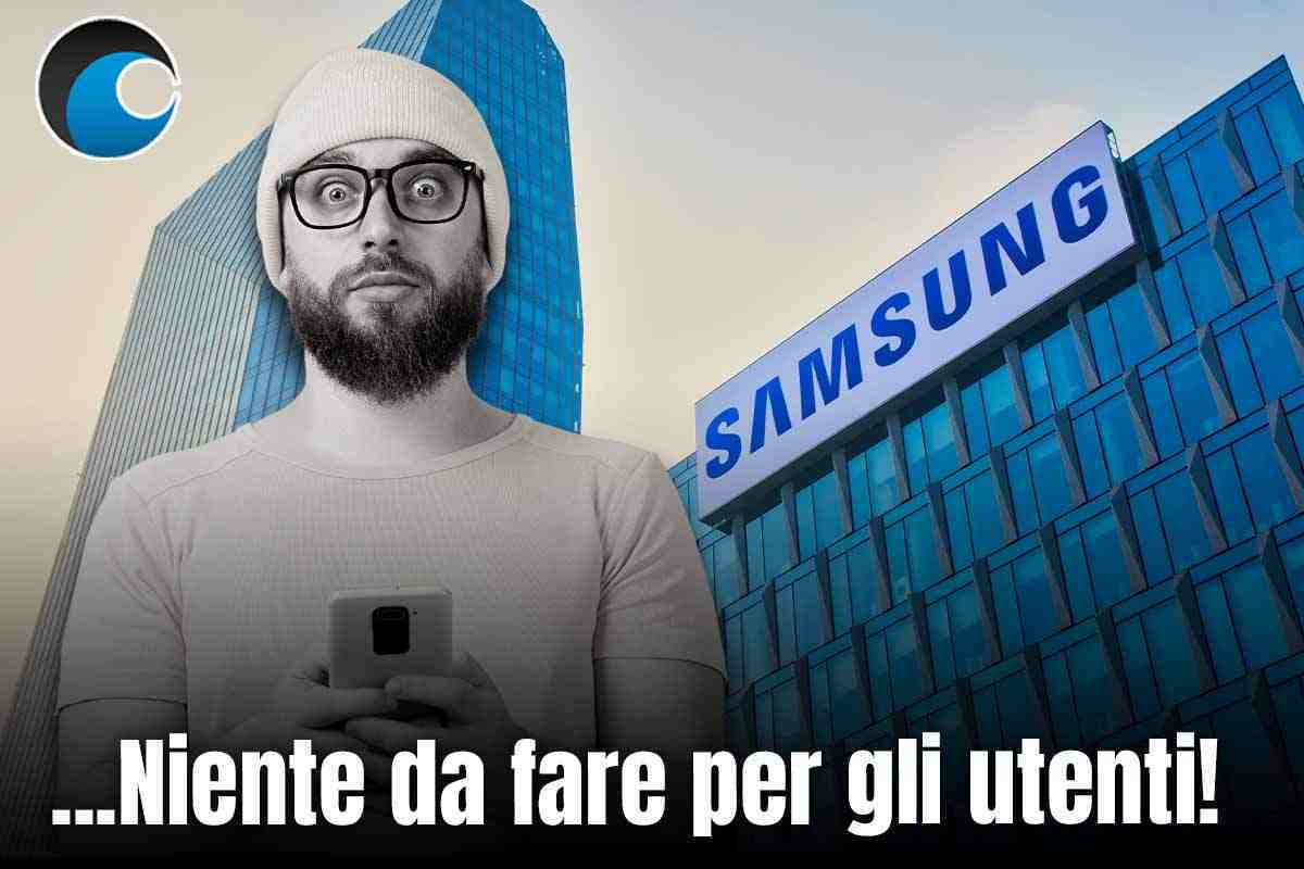 Samsung smentita ufficiale utenti