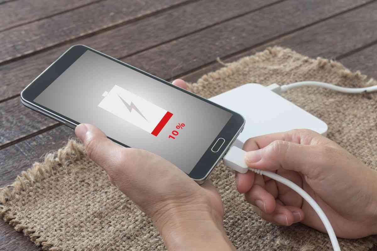 Batteria dello smartphone si scarica