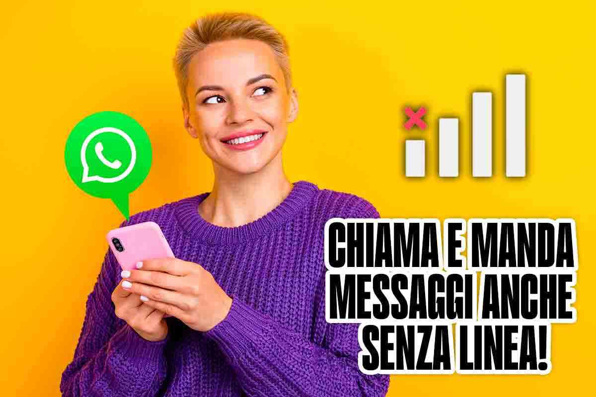 come mandare messaggi su WhastApp quando il tuo cell non prende Cellulari