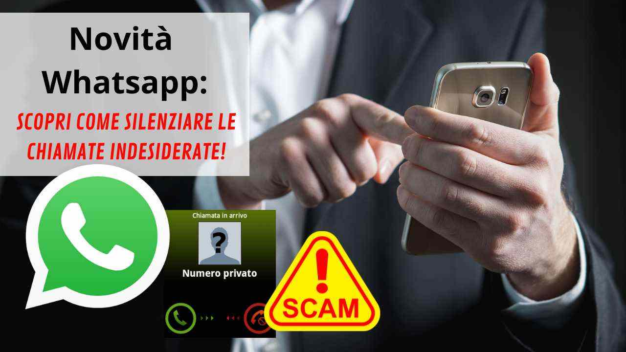 whatsapp silenziare chiamate