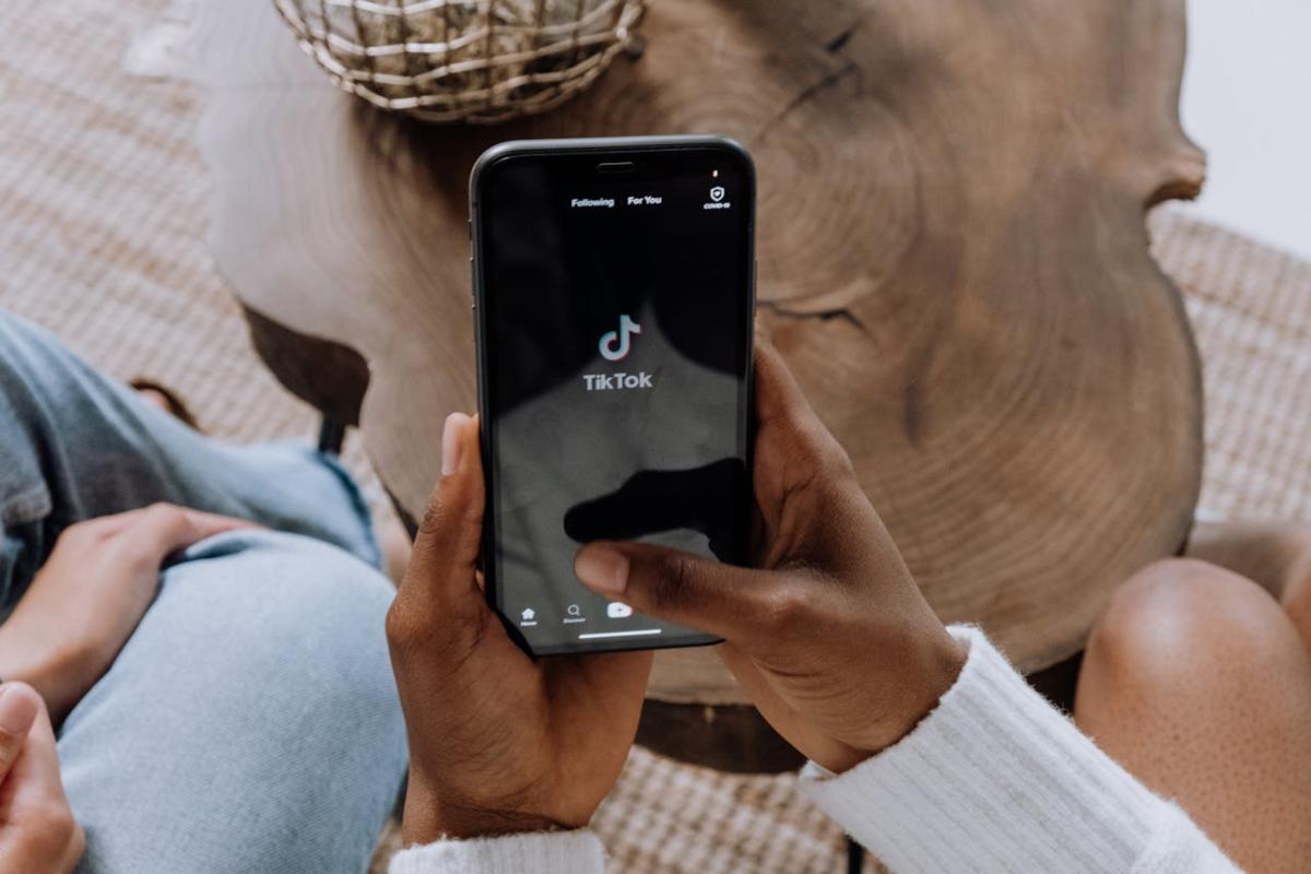 TikTok su smartphone