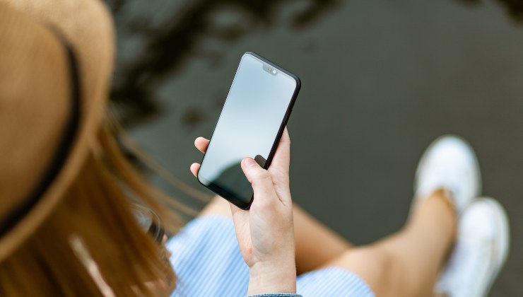 Smartphone che non danneggia la vista