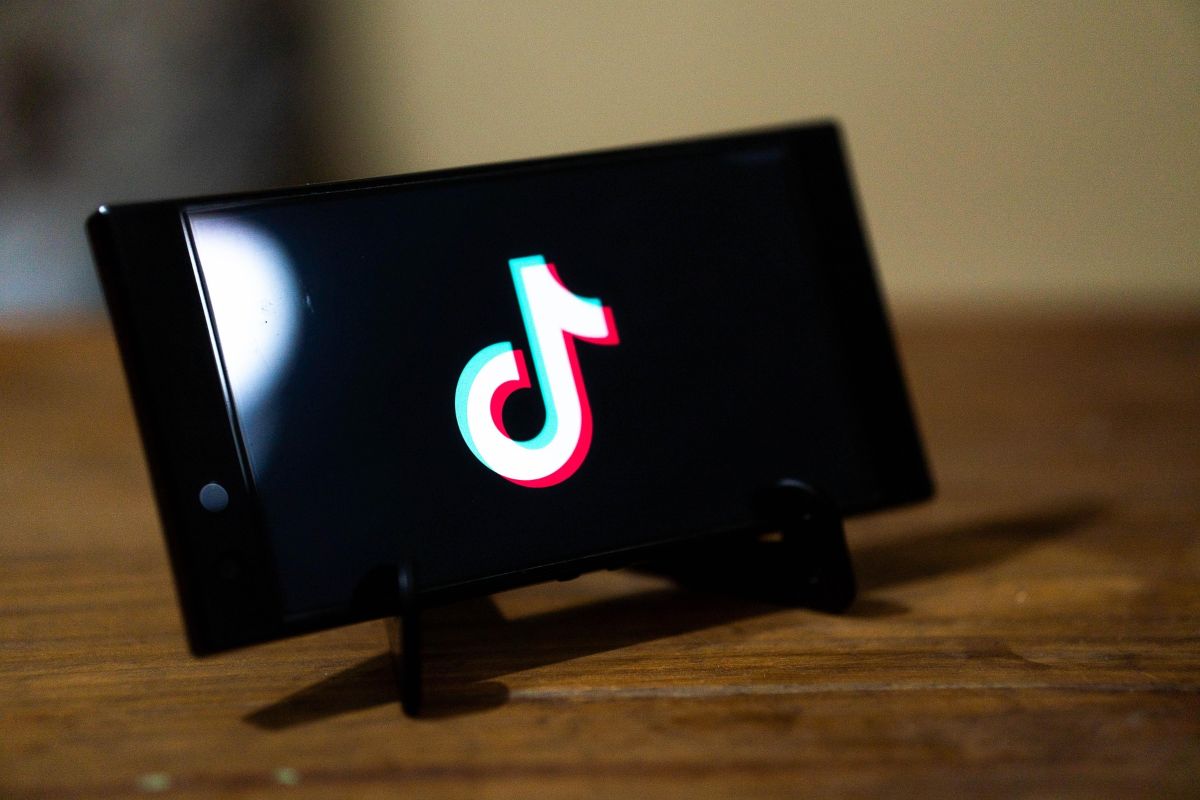 TikTok su smartphone
