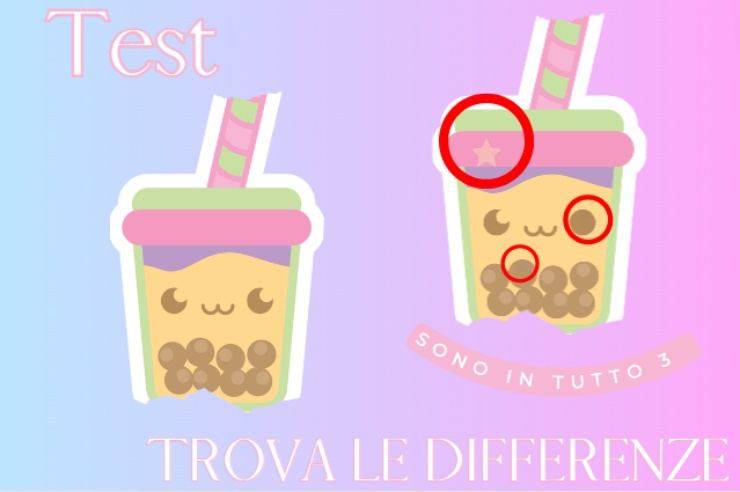 Test visivo differenze