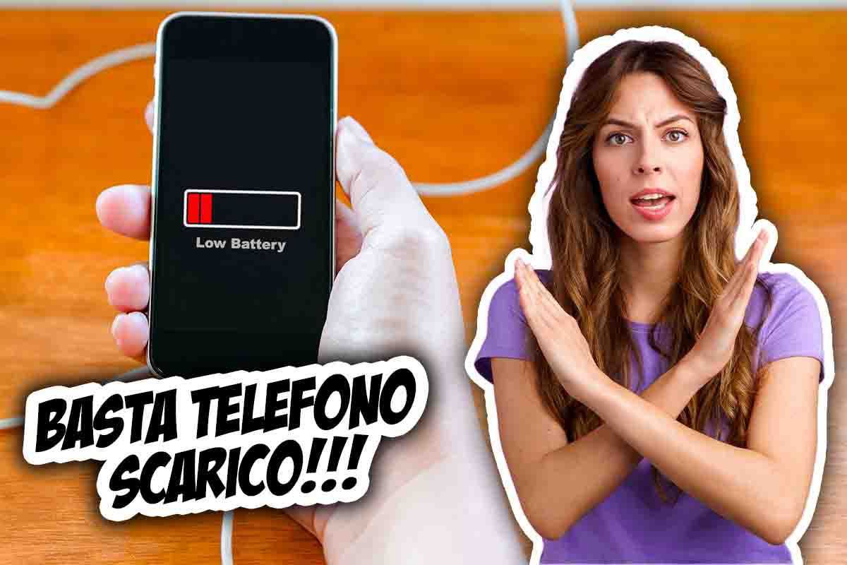 Rimedi per la batteria scarica del cellulare