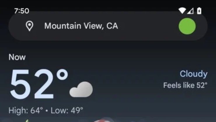 L'app Meteo di Google cambia per sempre su Android