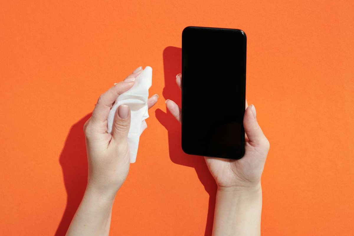 Pulizia dello smartphone