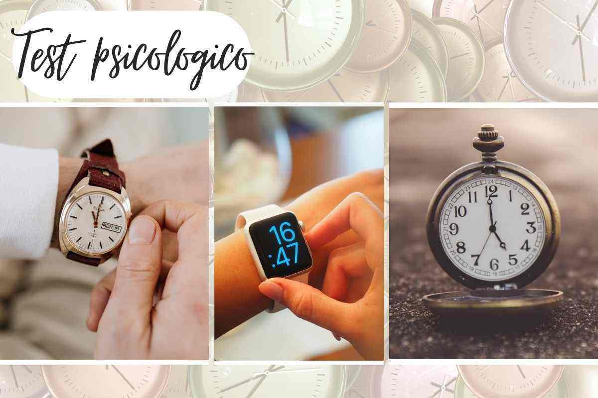 Test l'orologio che preferisci