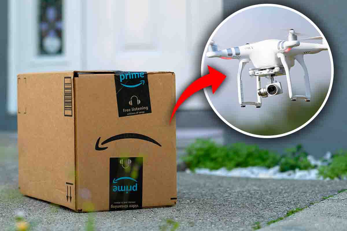 Amazon Consegna Droni passo avanti