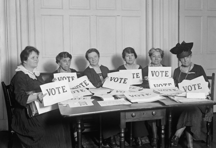 quando è arrivato il diritto di voto per le donne