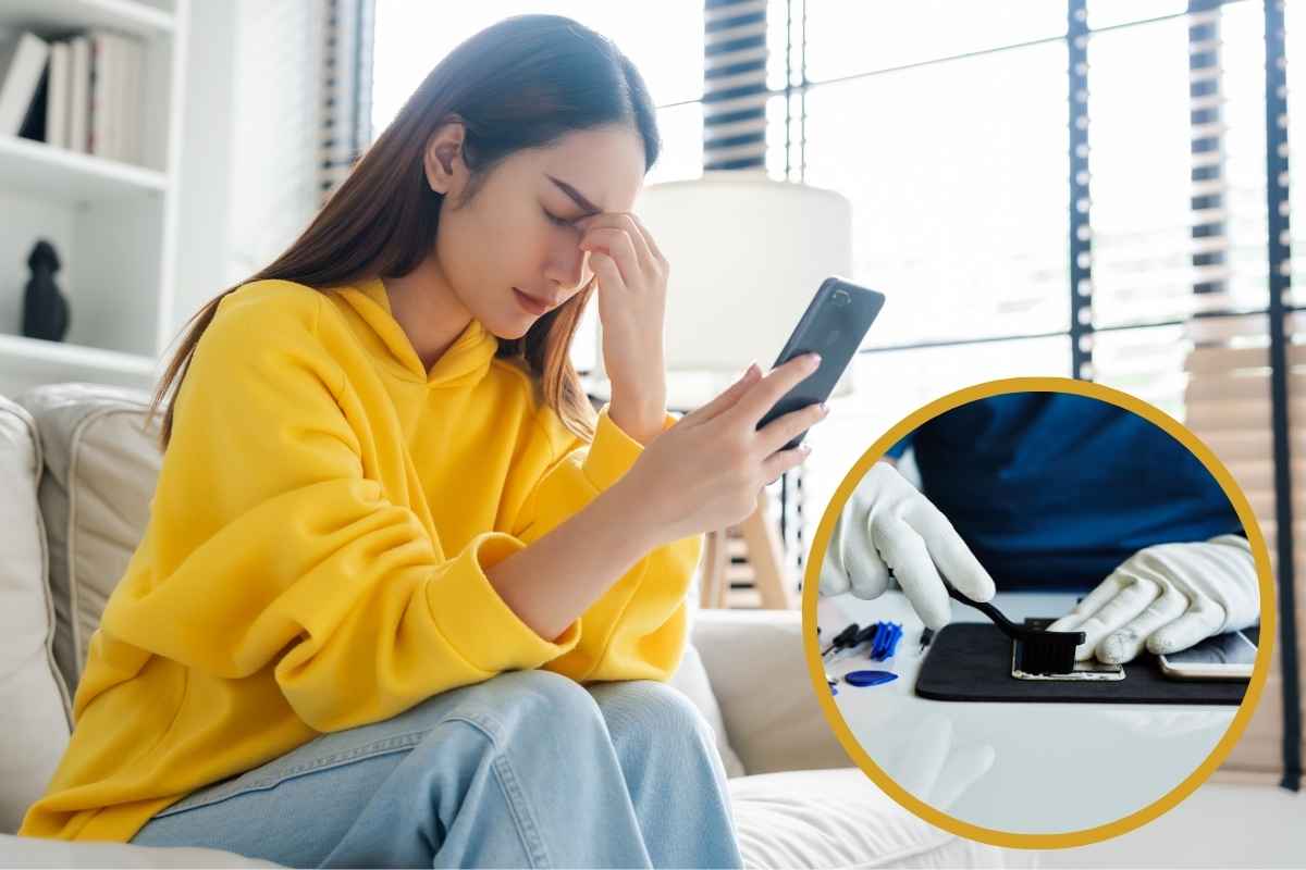 gesto provoca danni smartphone