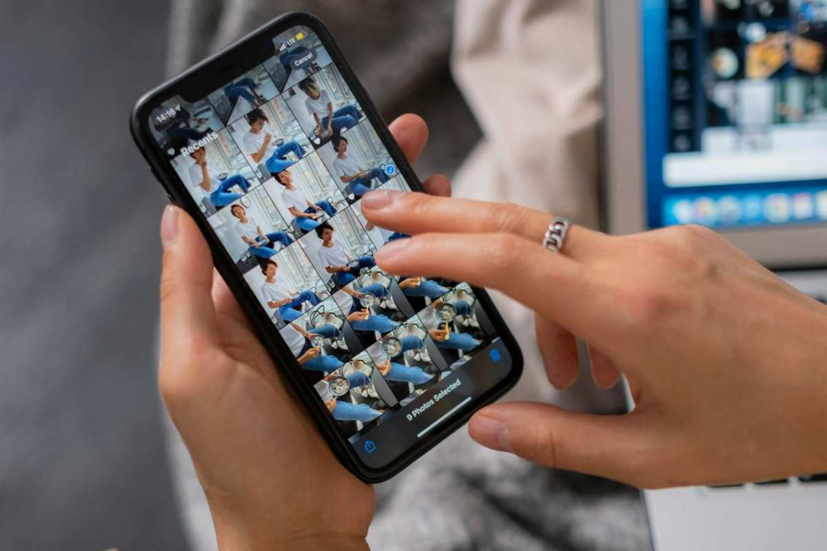 Foto su smartphone