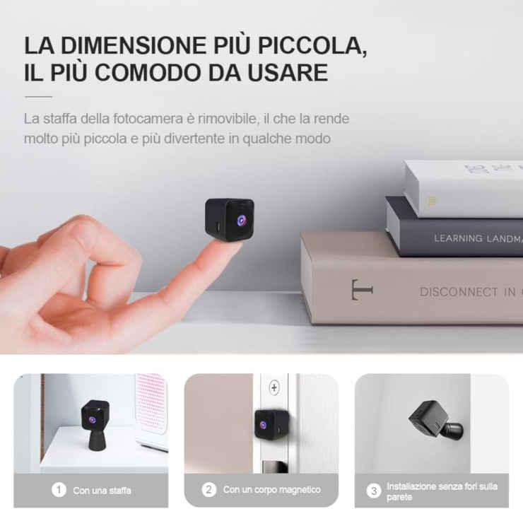 Telecamera spia AOBOCAM