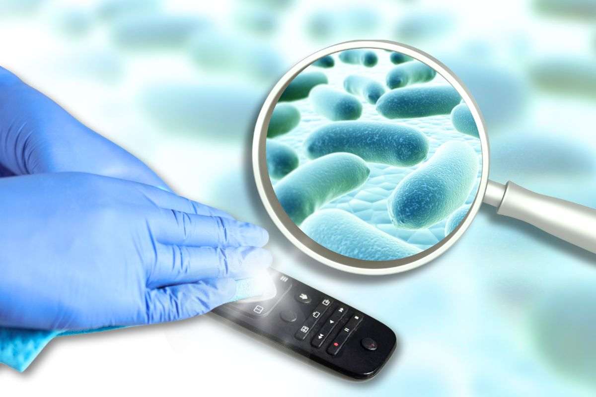 pulire il telecomando della TV