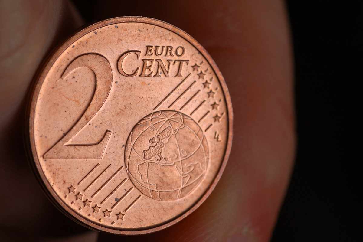 Moneta da 2 centesimi rara