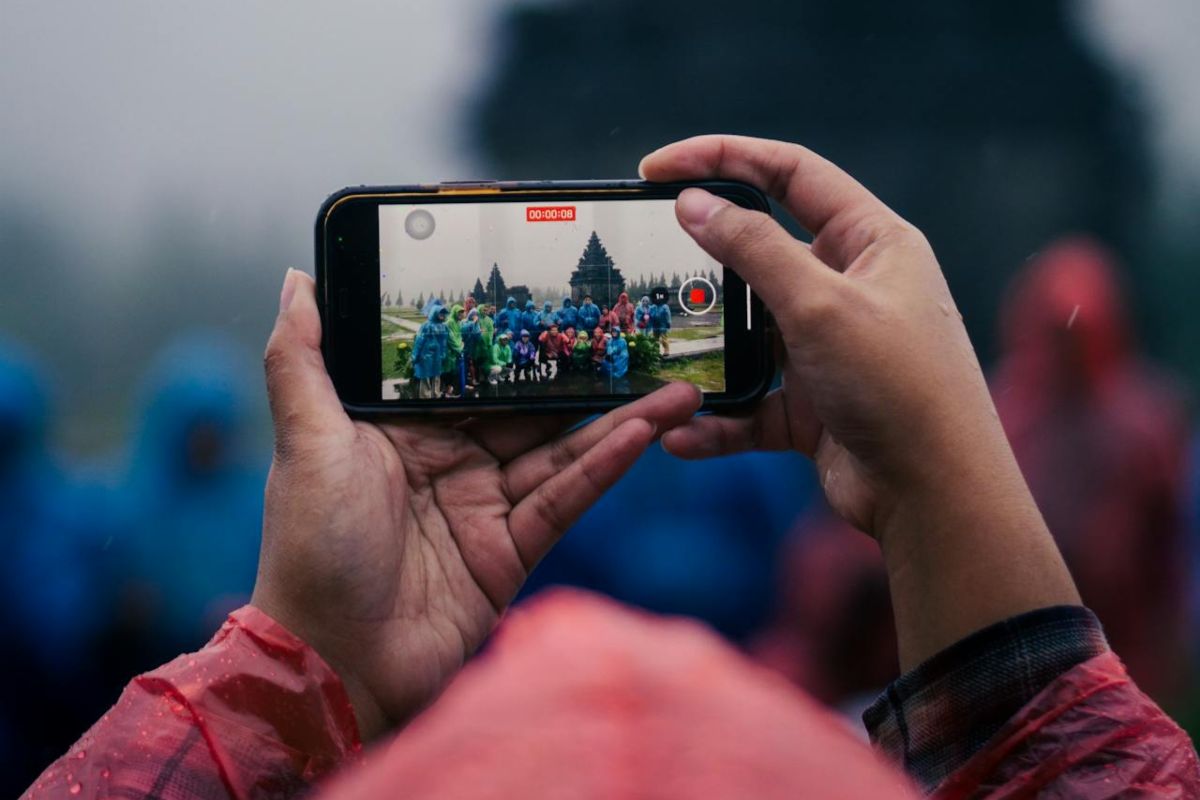 Ripresa con smartphone