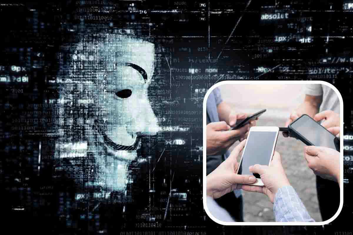 segnale cellulare hackerato
