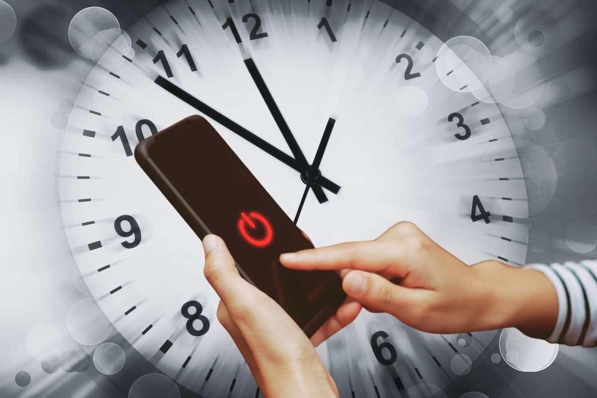 spegnere il smartphone una volta a settimana è importante